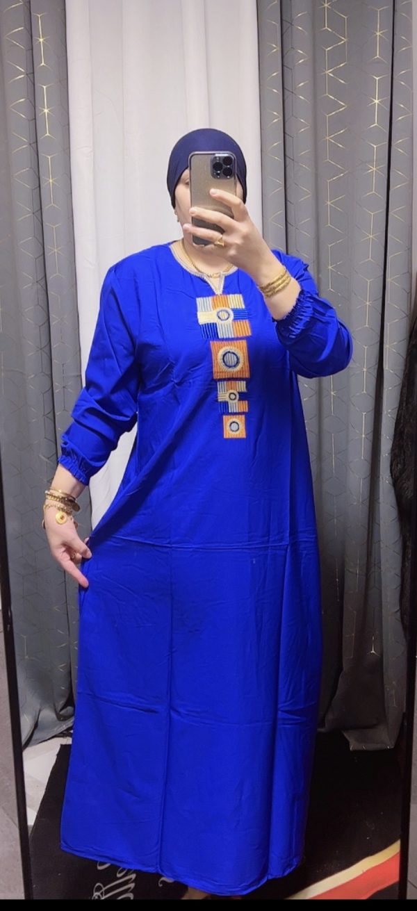 Bediya pour maison bleue, roi taille (M/l/xl/xxl/xxxl – Image 6