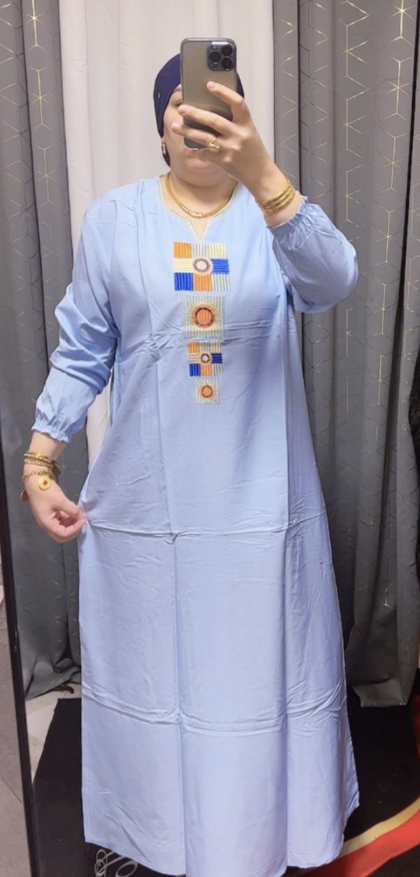 Bediya pour maison bleue, roi taille (M/l/xl/xxl/xxxl – Image 3