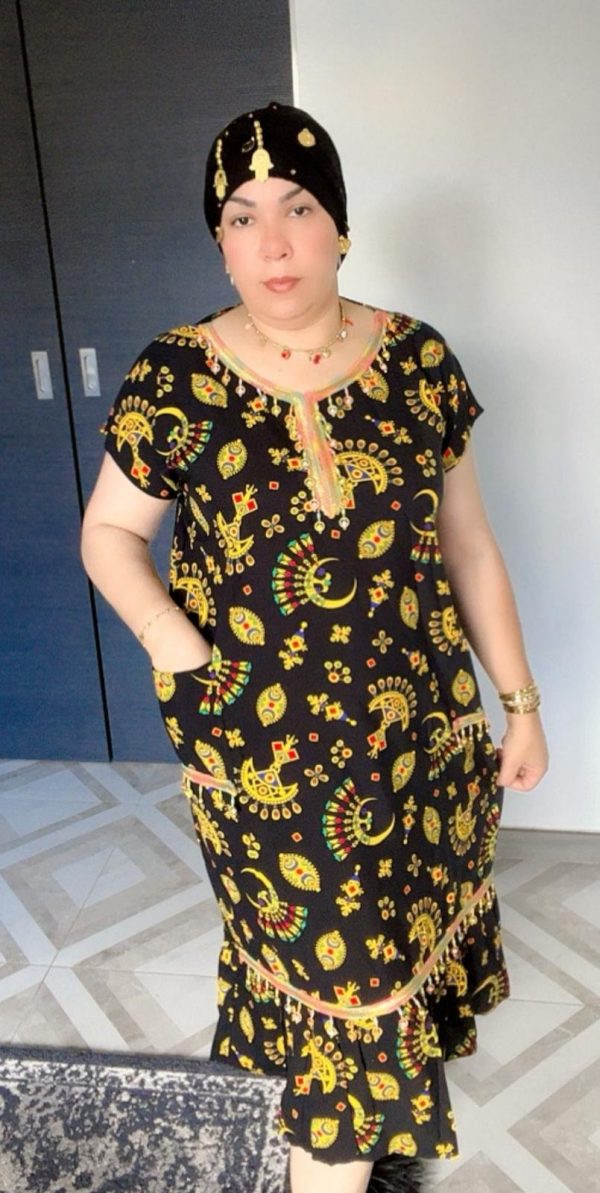 Robe style kabyle taille unique sans foulard – Image 4