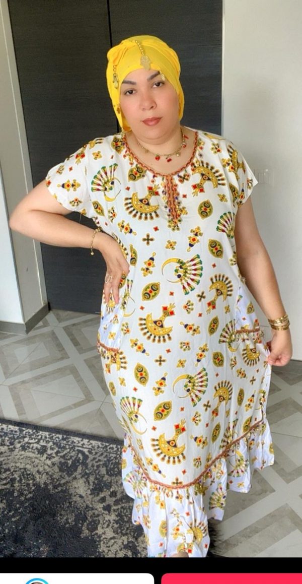 Robe style kabyle taille unique sans foulard – Image 5