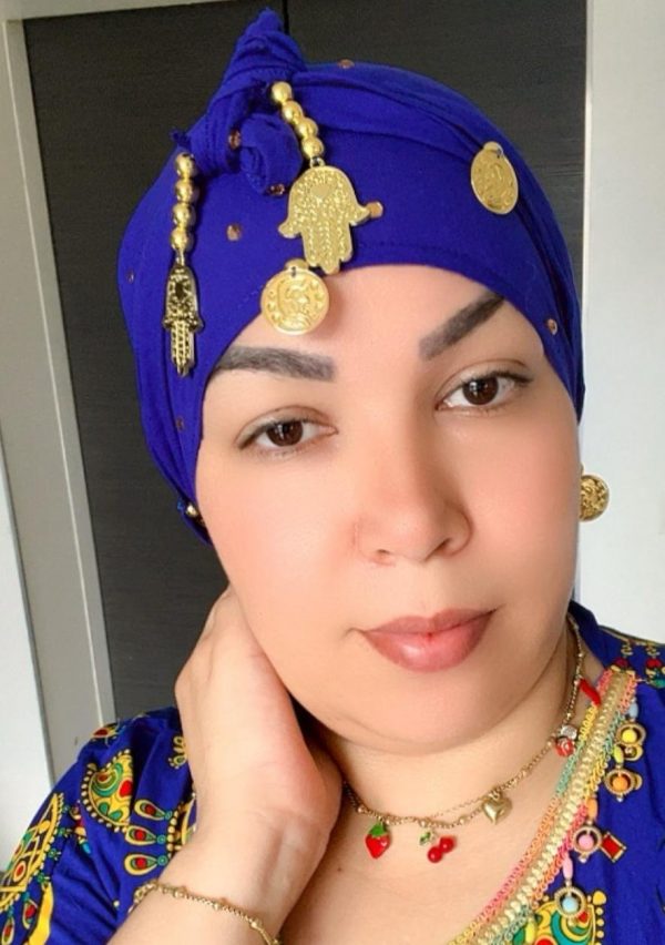 Châles foulard grand Khamsa et Louise