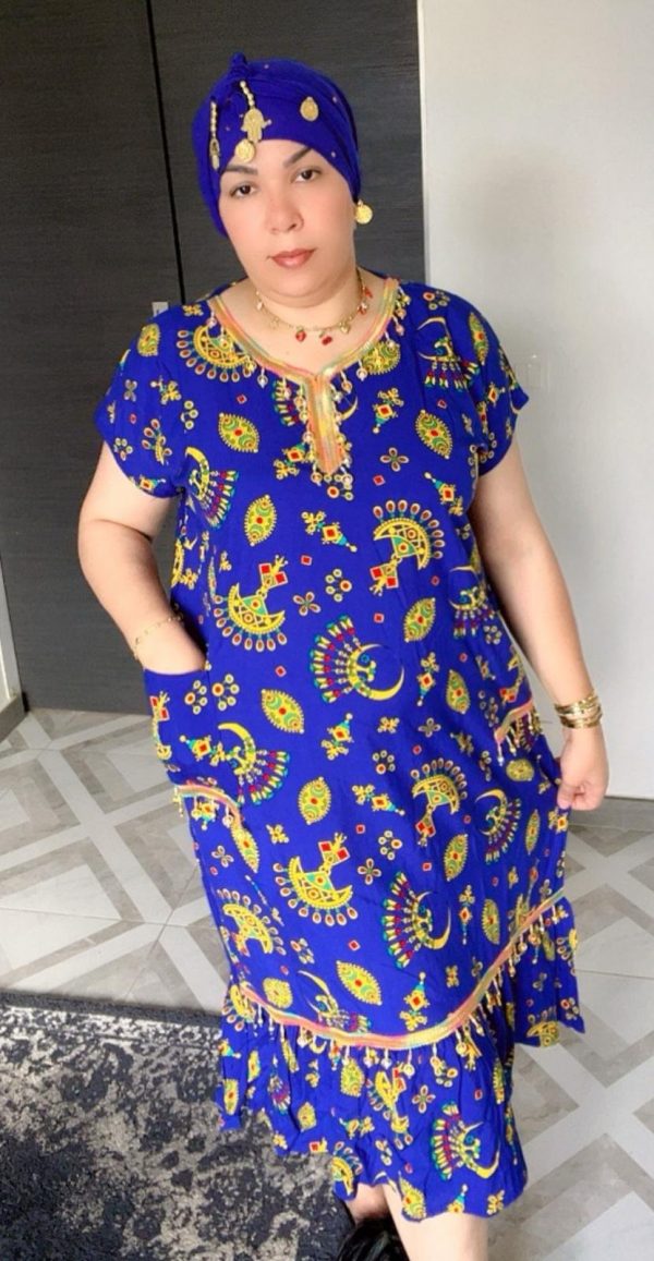 Robe style kabyle taille unique sans foulard – Image 3