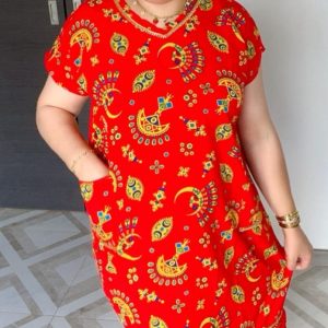 Robe style kabyle taille unique sans foulard