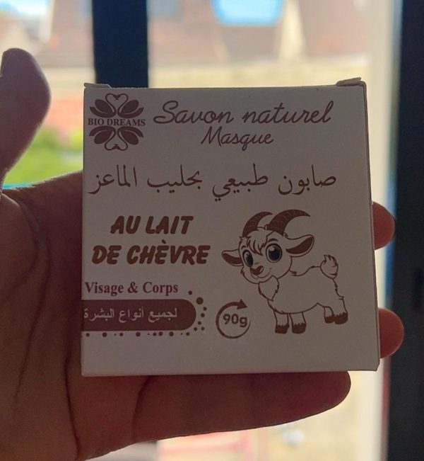 Savon naturel Masque Au Lait de Chèvre Visage & Corps – Image 2