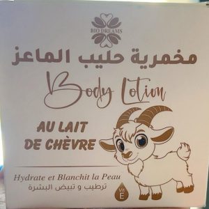 Body Lotion Au Lait de Chèvre hydrate et Blanchit la peau 300ML