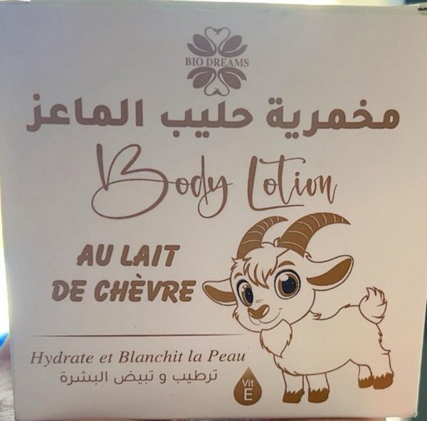 Body Lotion Au Lait de Chèvre hydrate et Blanchit la peau 300ML