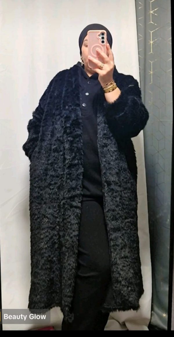 Manteau ouvert sans fermeture hivernage taille Unique – Image 3