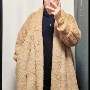 Manteau ouvert sans fermeture hivernage taille Unique