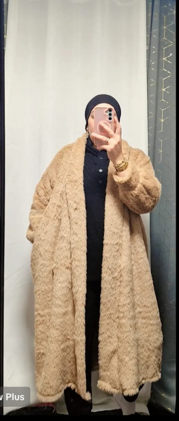 Manteau ouvert sans fermeture hivernage taille Unique