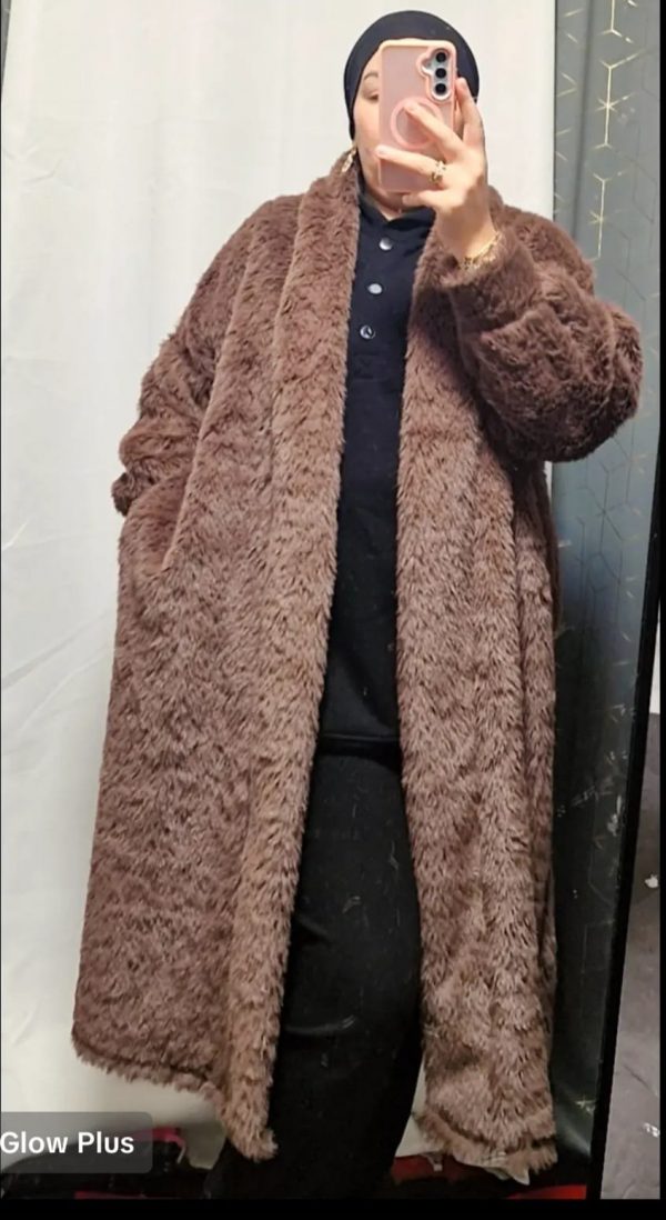 Manteau ouvert sans fermeture hivernage taille Unique – Image 2