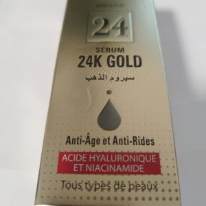 Sérum visage 24K GOLD anti-âge et anti-rides tous type de peau 30ML
