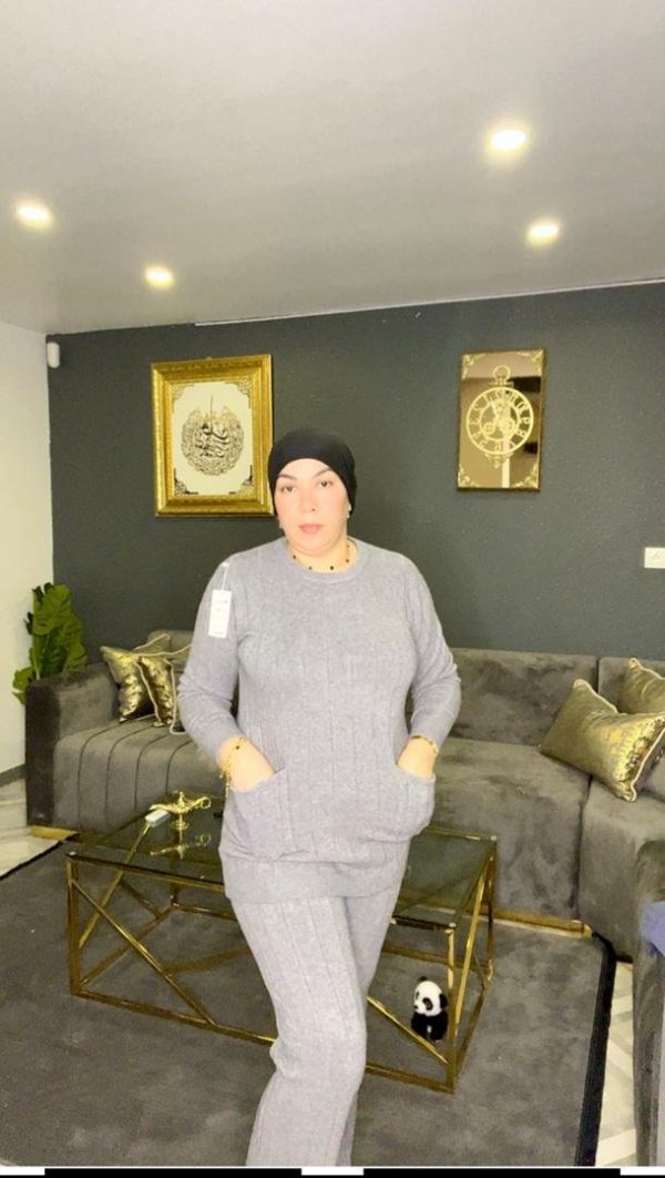 Ensemble hivernal avec poche nouvelle collection Taille Unique – Image 3