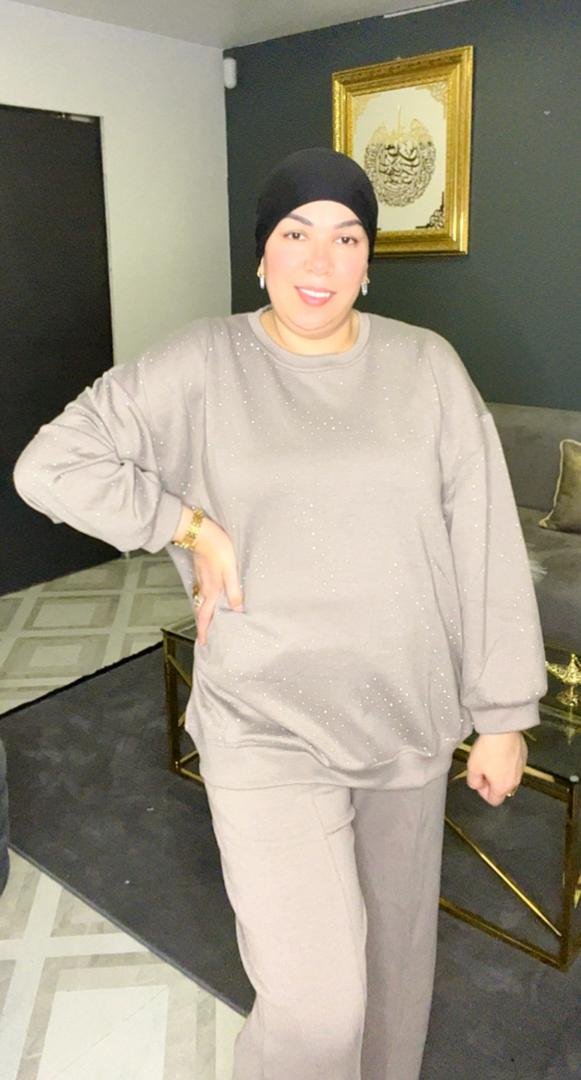 Ensemble Jogging perlé nouvelle collection taille Unique – Image 3