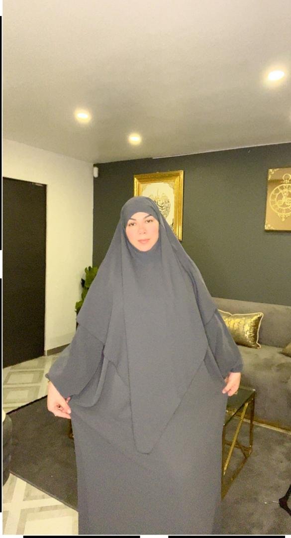 abaya de prière Azdel en soit de Médine taille unique – Image 3