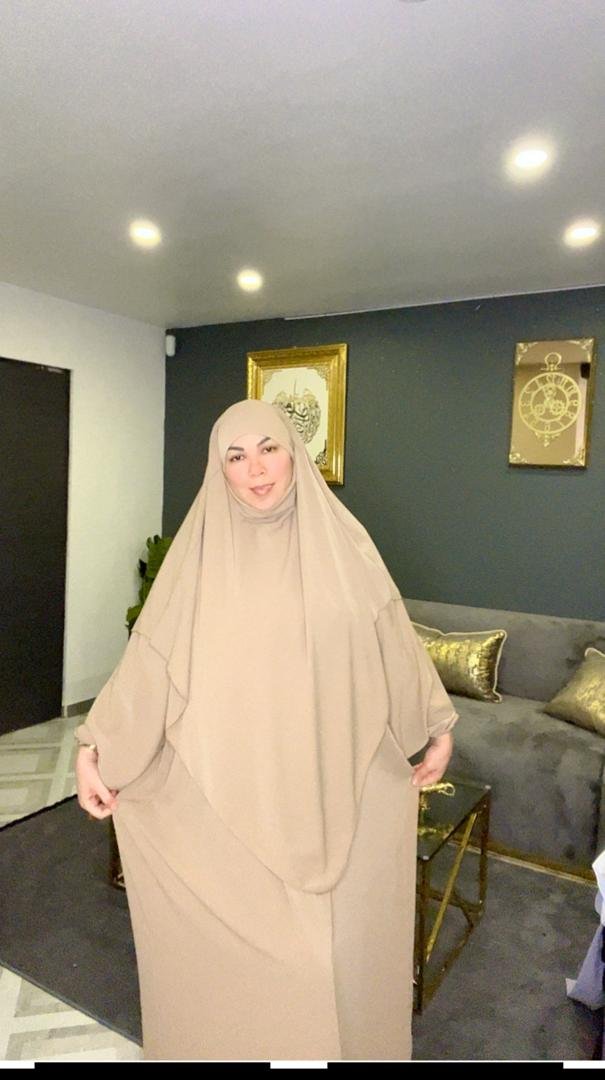 abaya de prière Azdel en soit de Médine taille unique – Image 6