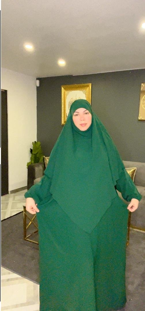 abaya de prière Azdel en soit de Médine taille unique