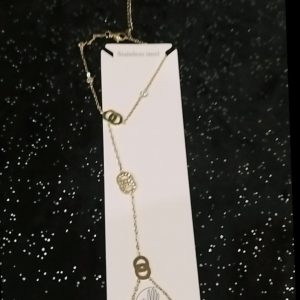 Gourmette bague 2 en 1  CD acier inoxydable