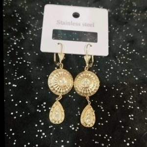 Boucles D'oreilles Style Zerouf Original acier inoxydable