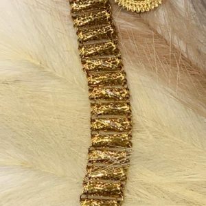 Gourmette gros modèle pendentif Louise