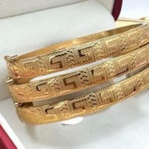bracelet rigide zigzag vendu par 3 acier inoxydable