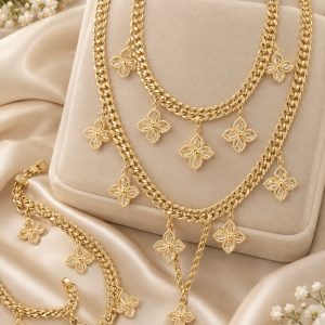 Parure Roberto acier inoxydable