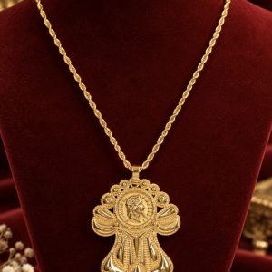 Collier خامسة algérienne acier inoxydable