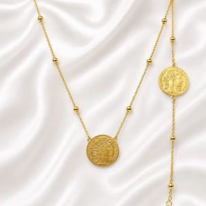 Parure louise Napoléon  acier inoxydable